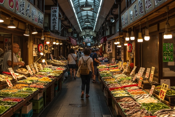 Food and Bustling Atmosphere Tour